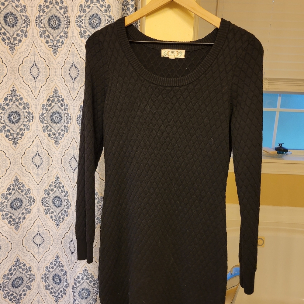 Sweater dress, bodycon fit